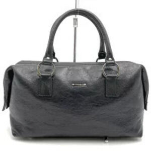 Gucci Handbag Boston Leather Black